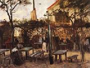 Vincent Van Gogh The Guingette at Montmartre USA oil painting reproduction